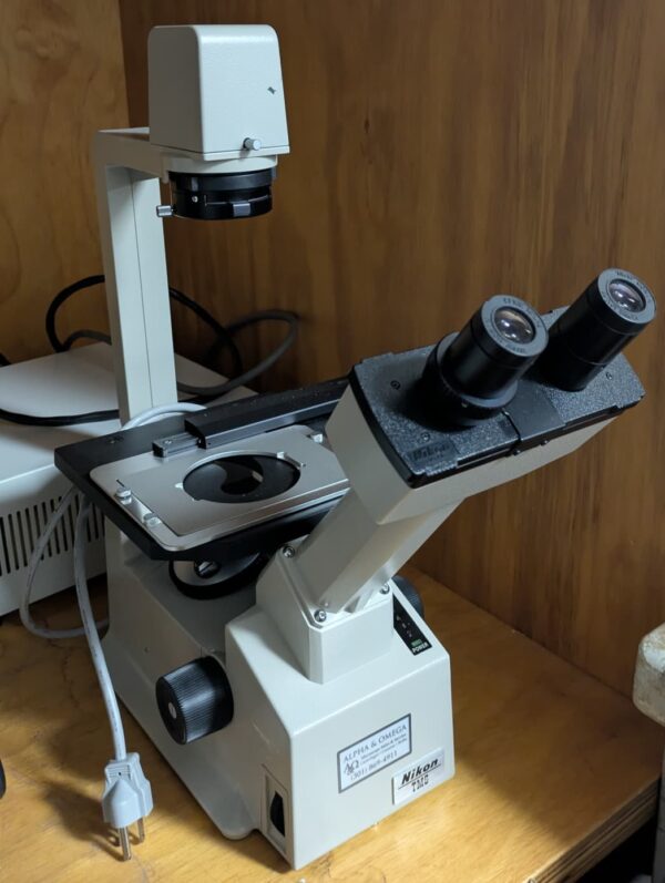 Nikon TMS Inverted Phase Contrast Microscope