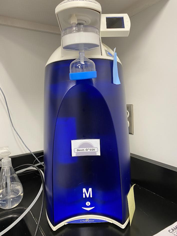 Millipore Direct -Q 5 UV Water Purification