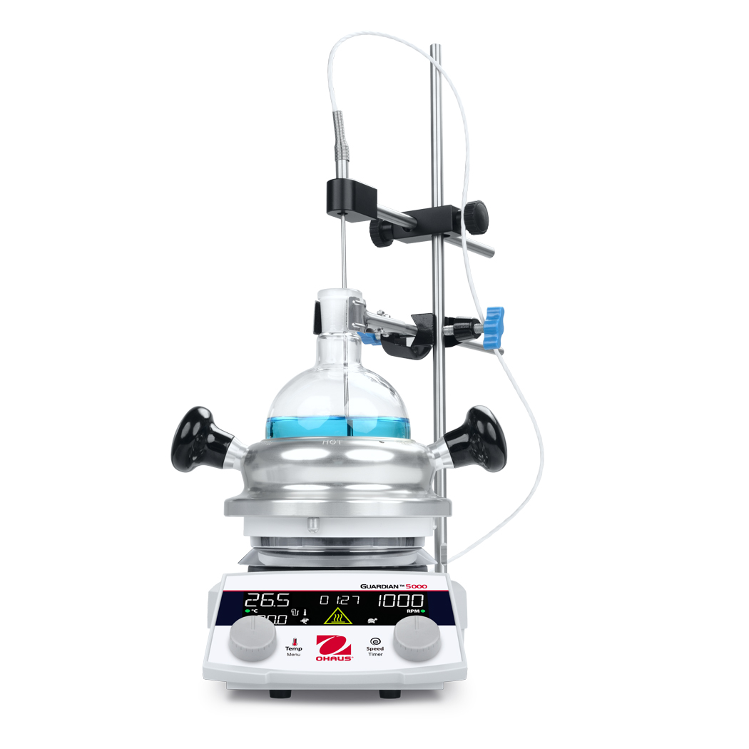 Ohaus Guardian 5000 (500ml) *NEW* Hotplate Stirrer Synthesis Kit