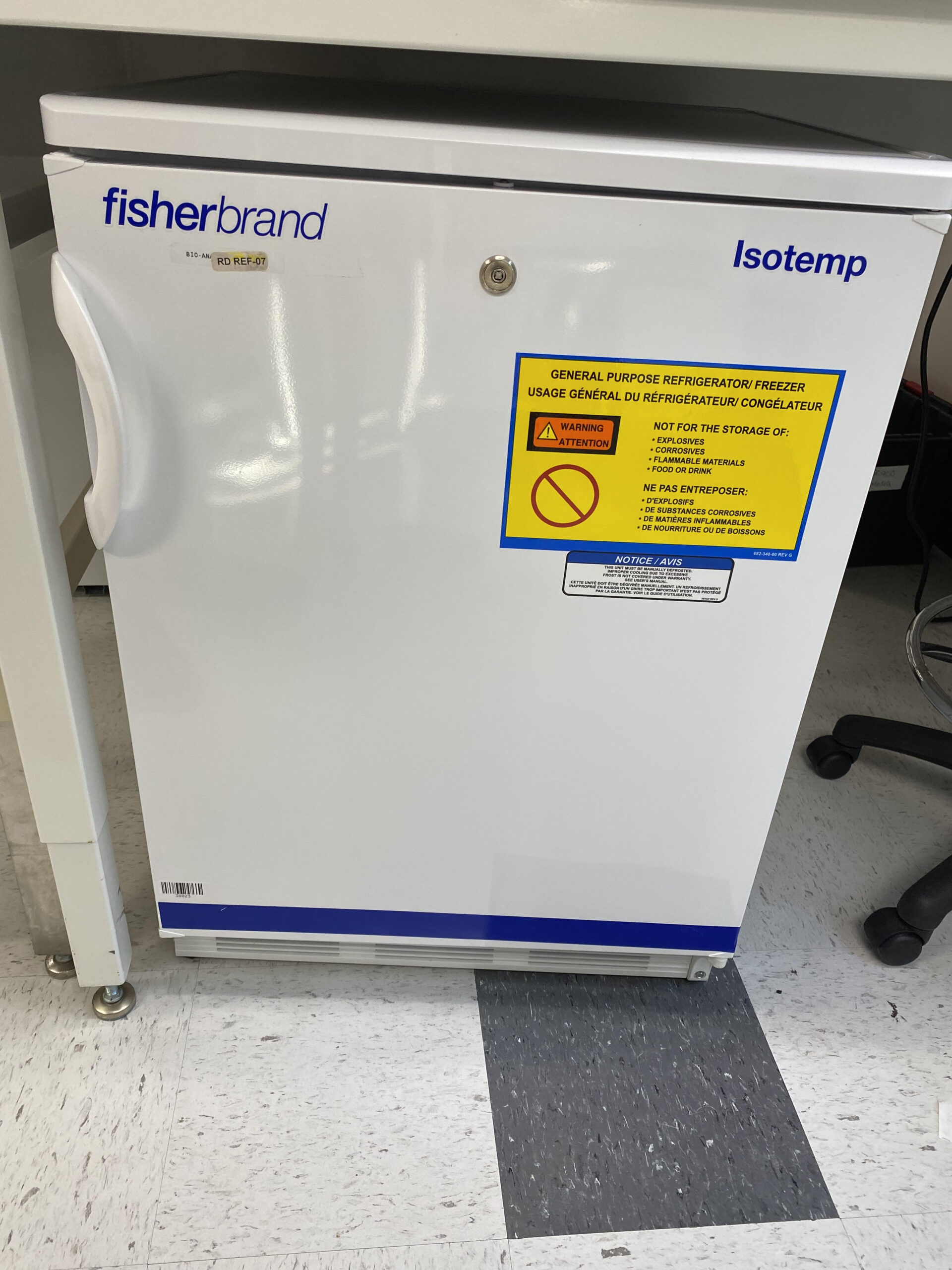 Fisherbrand GTFBV05RPSA Undercounter Refrigerator